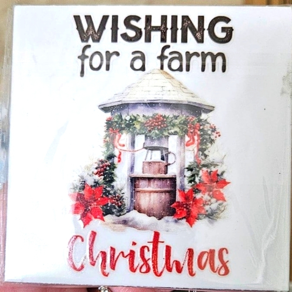 20 Sheets Vintage Christmas Rub On Transfers for Crafts - Picture 7 of 8